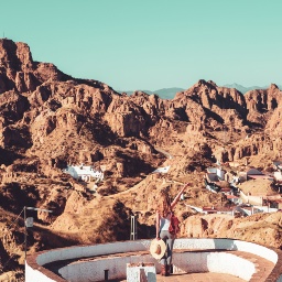 Guadix cuevas Geoparque