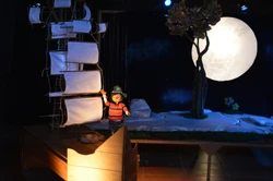 TEATRO "EL GRAN MISTERIO DE LA LUNA". COMPAÑÍA AFINAL