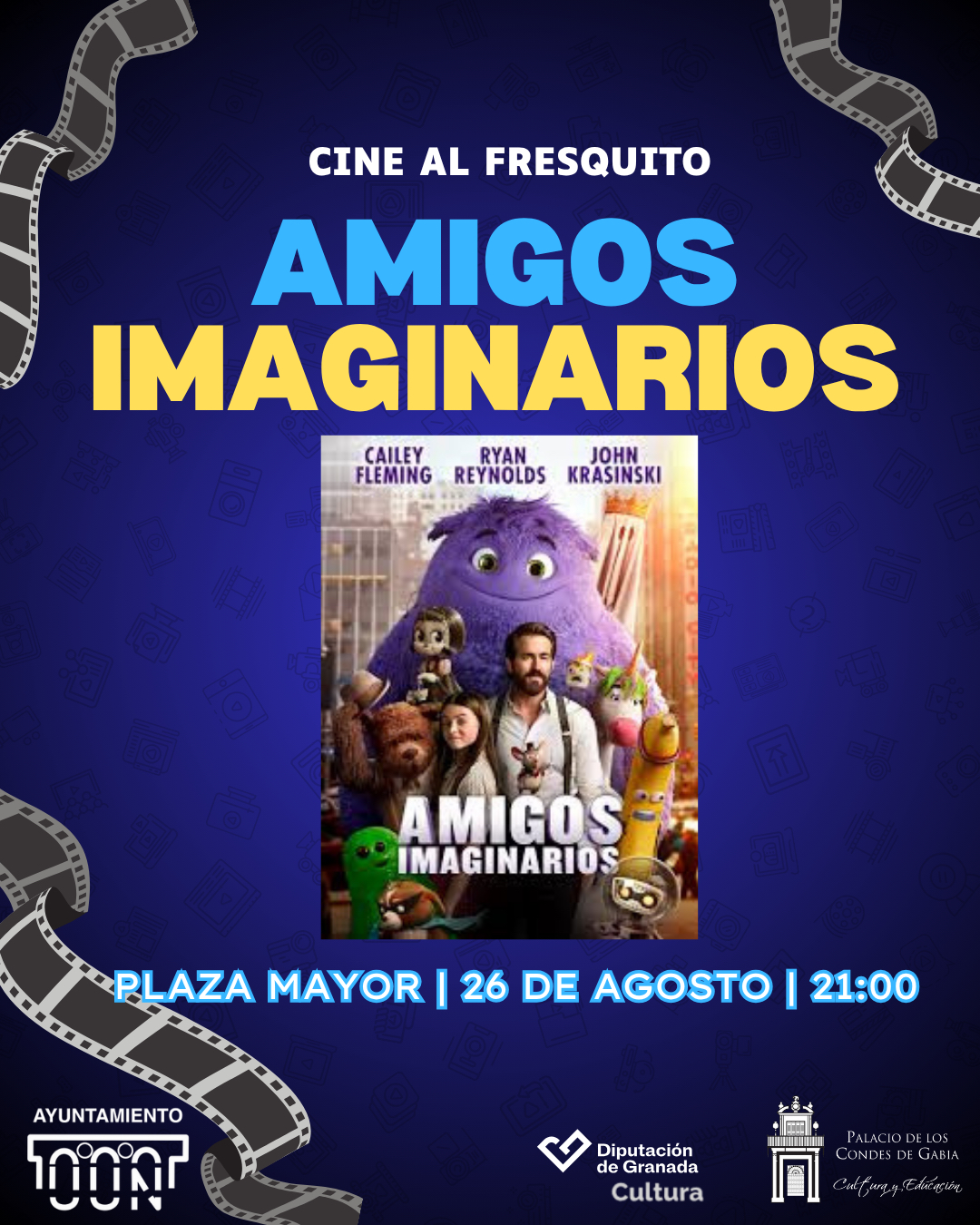 Programa de cine de verano: Amigos Imaginarios.