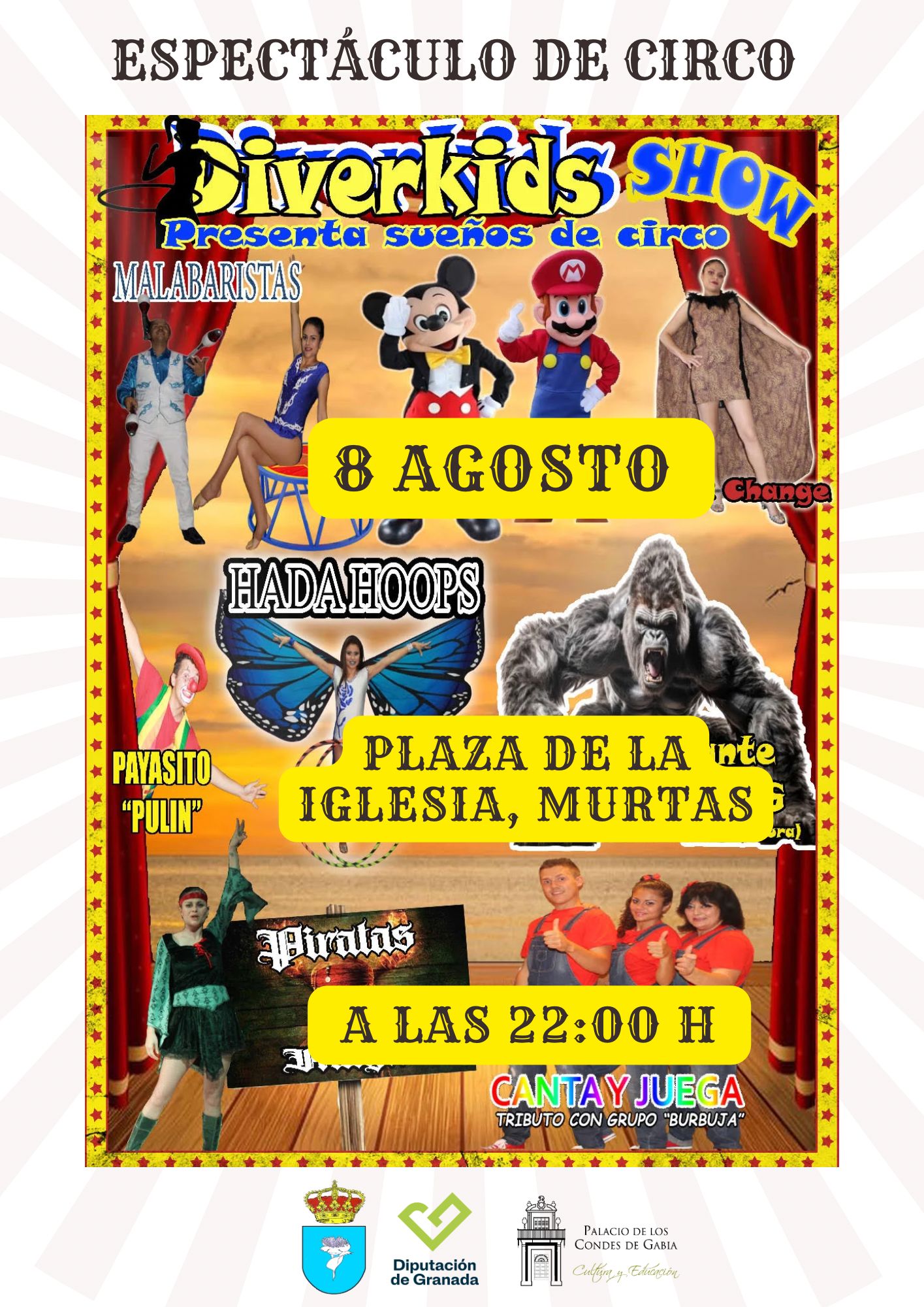 ESPECTACULO DE CIRCO FESTIKIDS