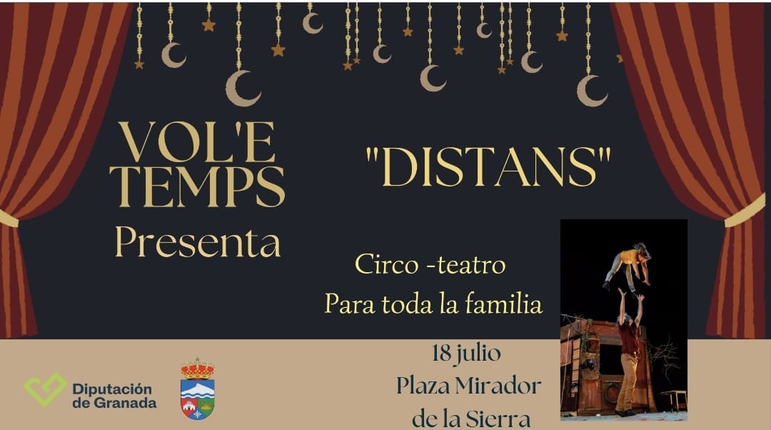 "Distans" Circo-teatro para toda la familia. Dílar