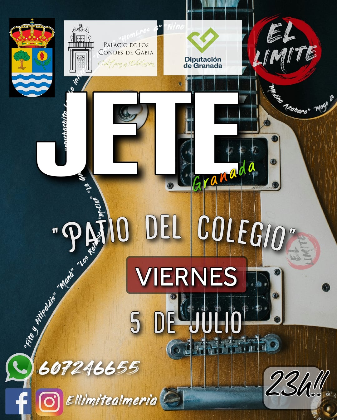CONCIERTO POP ROCK. JETE