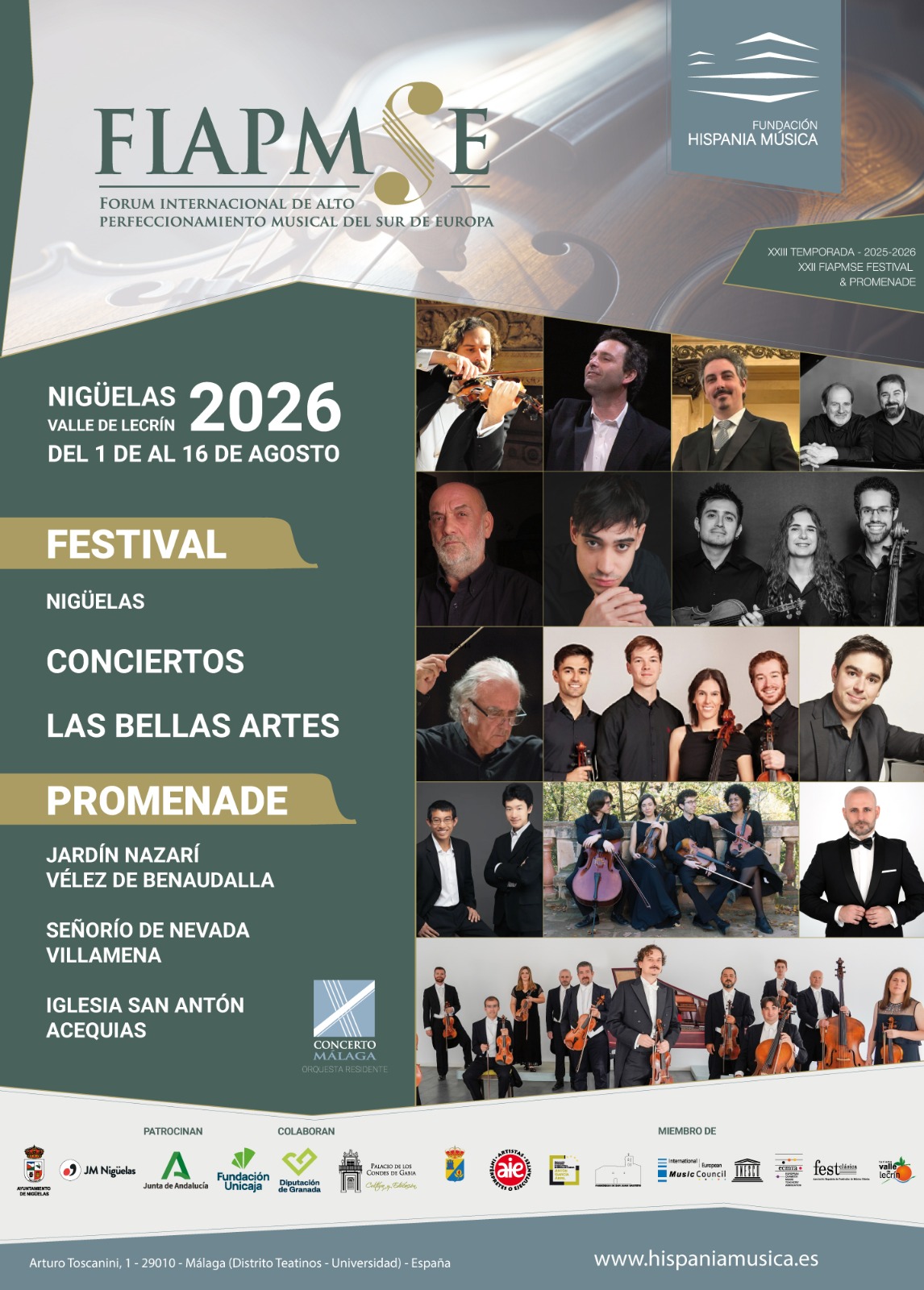 cartel del evento