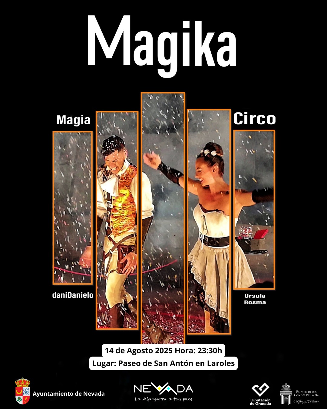 Artes escénicas "Magika"  14 agosto 2025
