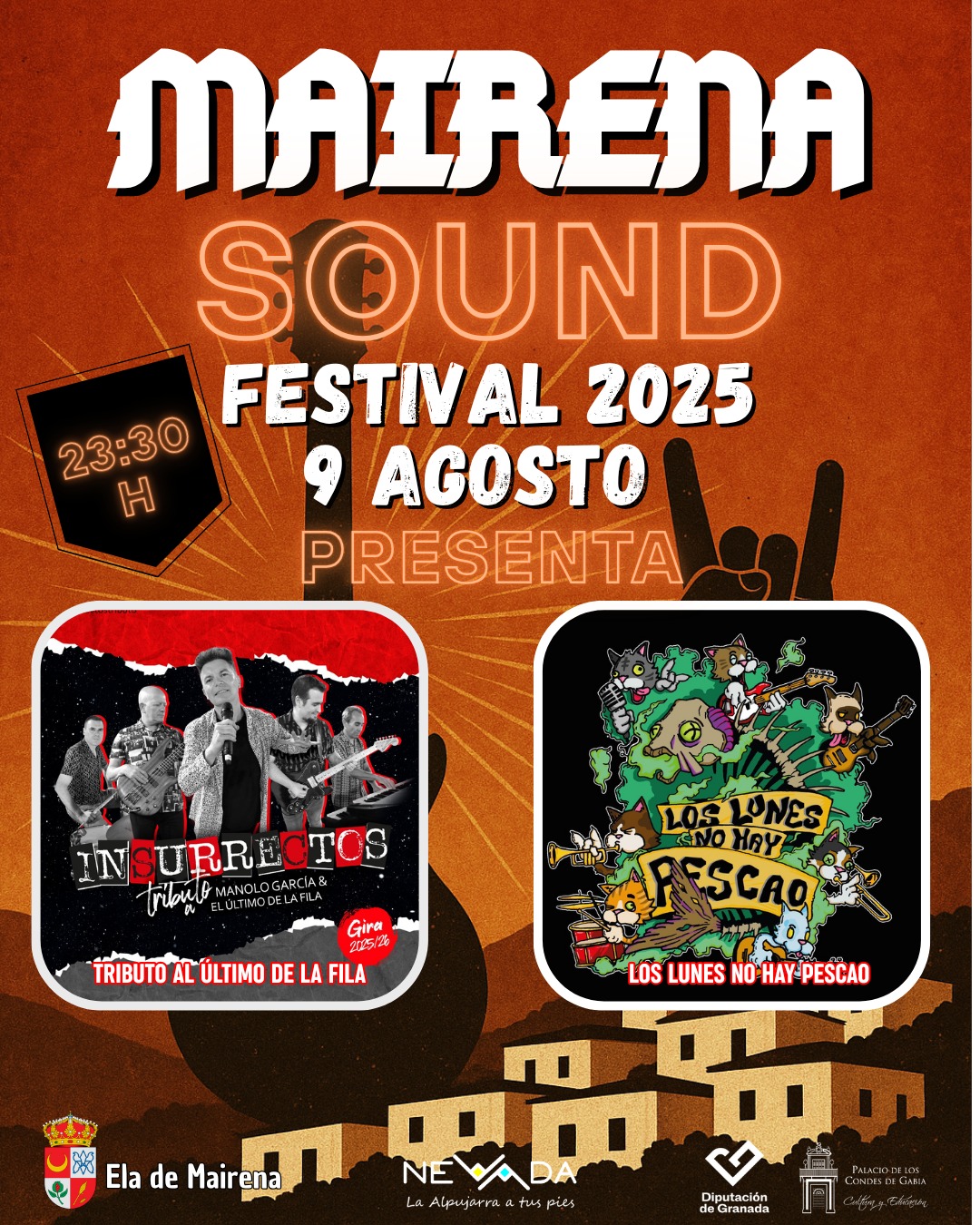 Festival de música pop "Mairena Sound 2025", 9 de agosto 2025