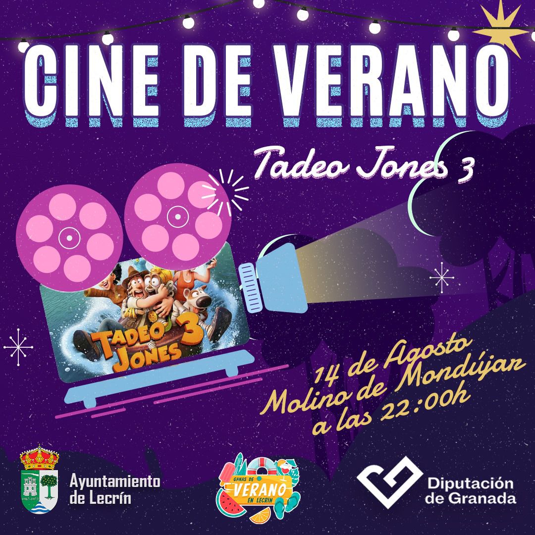 CINE DE VERANO TADEO JONES 3