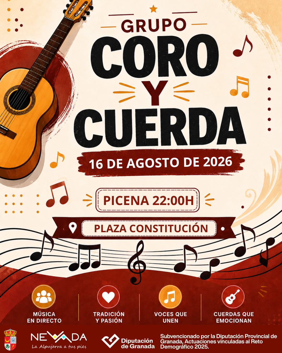 cartel del evento
