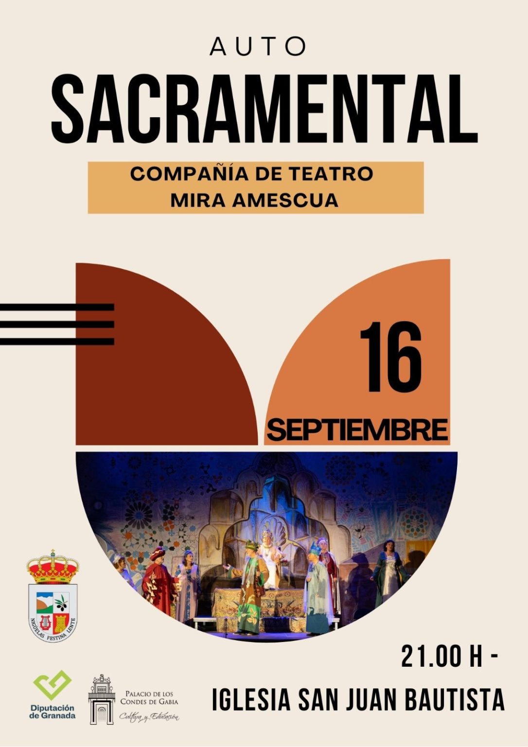 SEMANA CULTURAL NIGÜELAS 2025: AUTO SACRAMENTAL “CASTILLO DE DIOS”