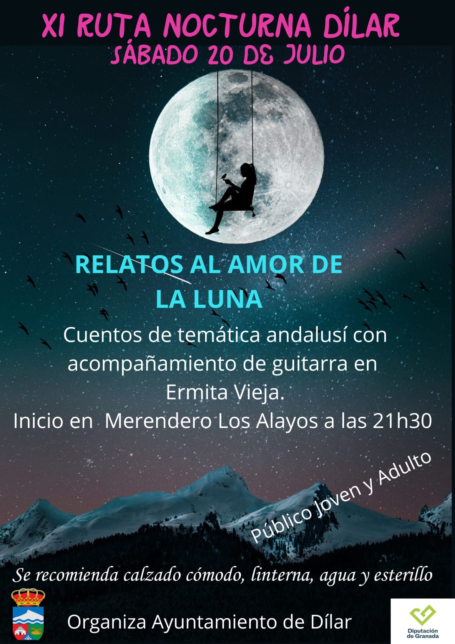 XI Ruta nocturna "Relatos al amor de la Luna"